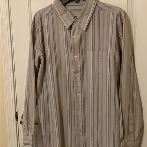 Long sleeve grey dress shirt